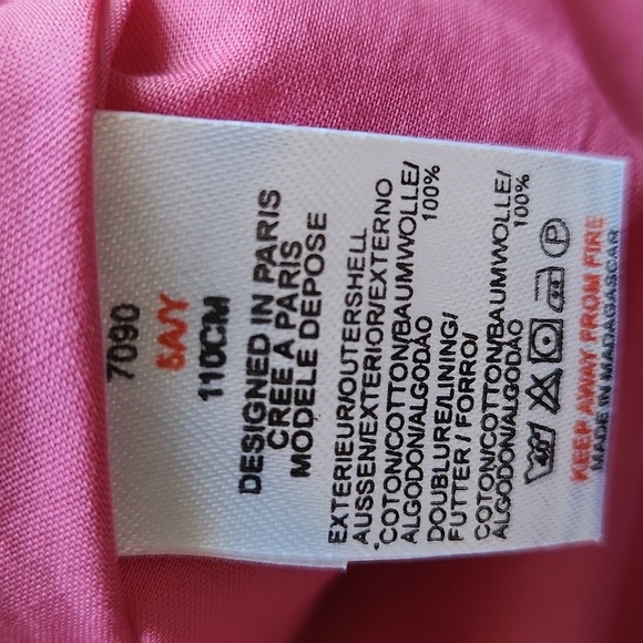 Jacadi Pink Floral Appliqué Dress - Picture 14 of 14